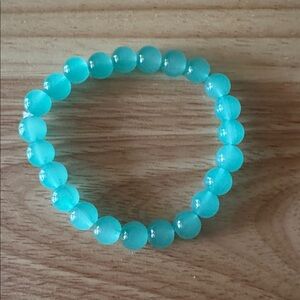 Turquoise Beaded Stretch Bracelet